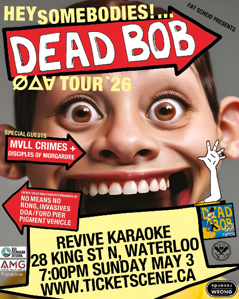Dead Bob & Mvll Crimes @ Revive Karaoke, Waterloo, ON