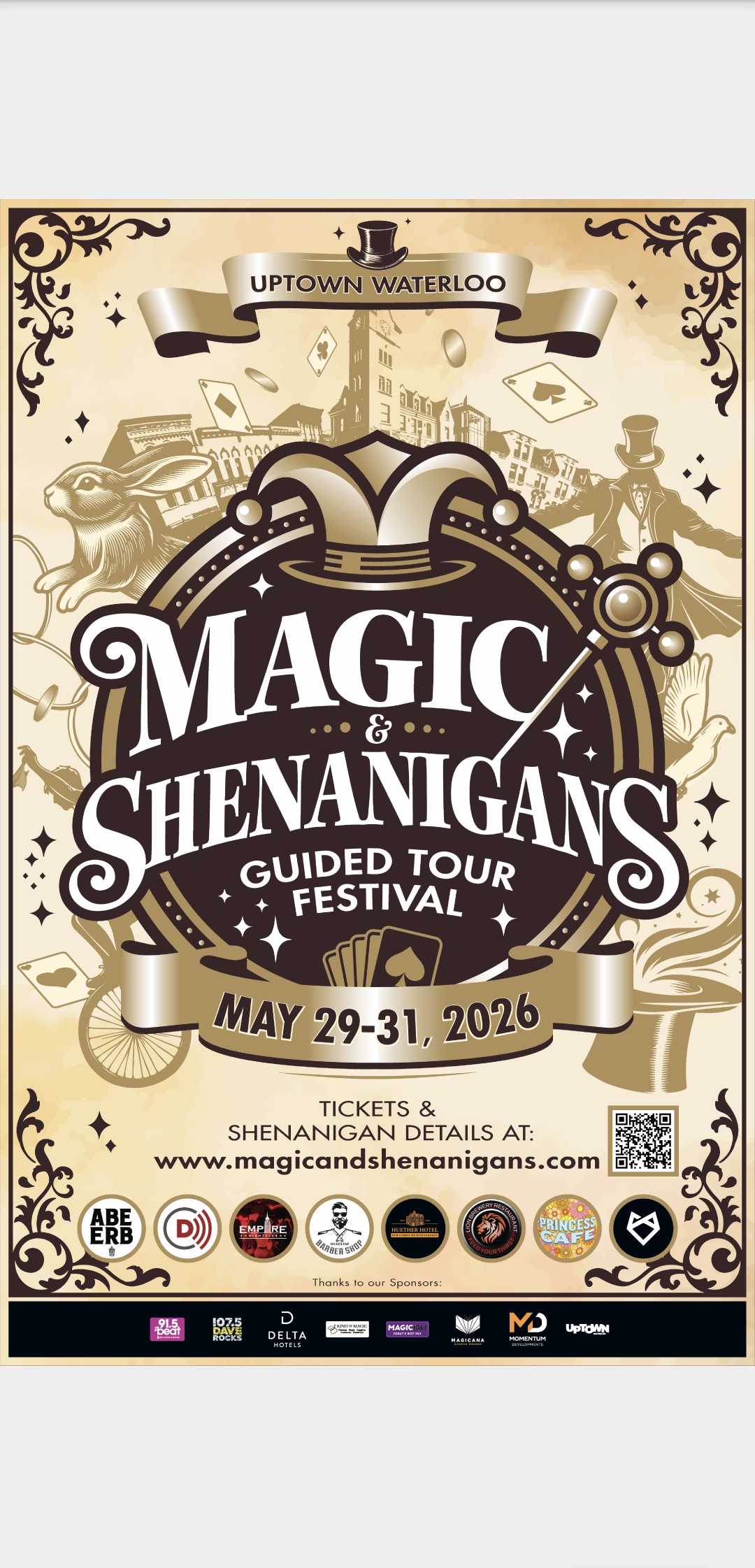 Magic & Shenanigans: GOLD tour guided by Eric Andrews
