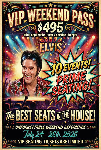 VIP Collingwood Elvis Weekend Pass