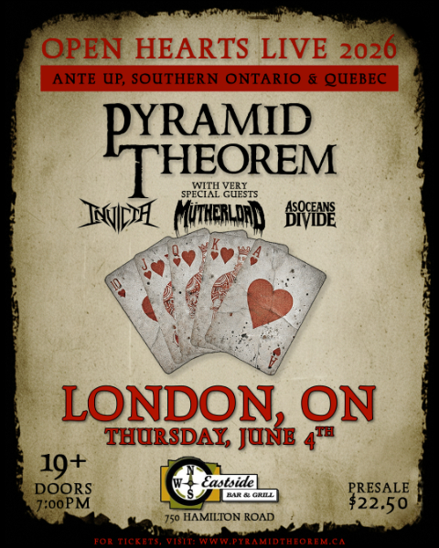 PYRAMID THEOREM wsg/ Invicta, Mütherload and As Oceans Divide